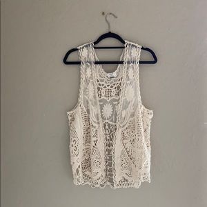 Lace Vest